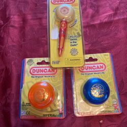 Older Duncan Yo-yos (lot of 3)
