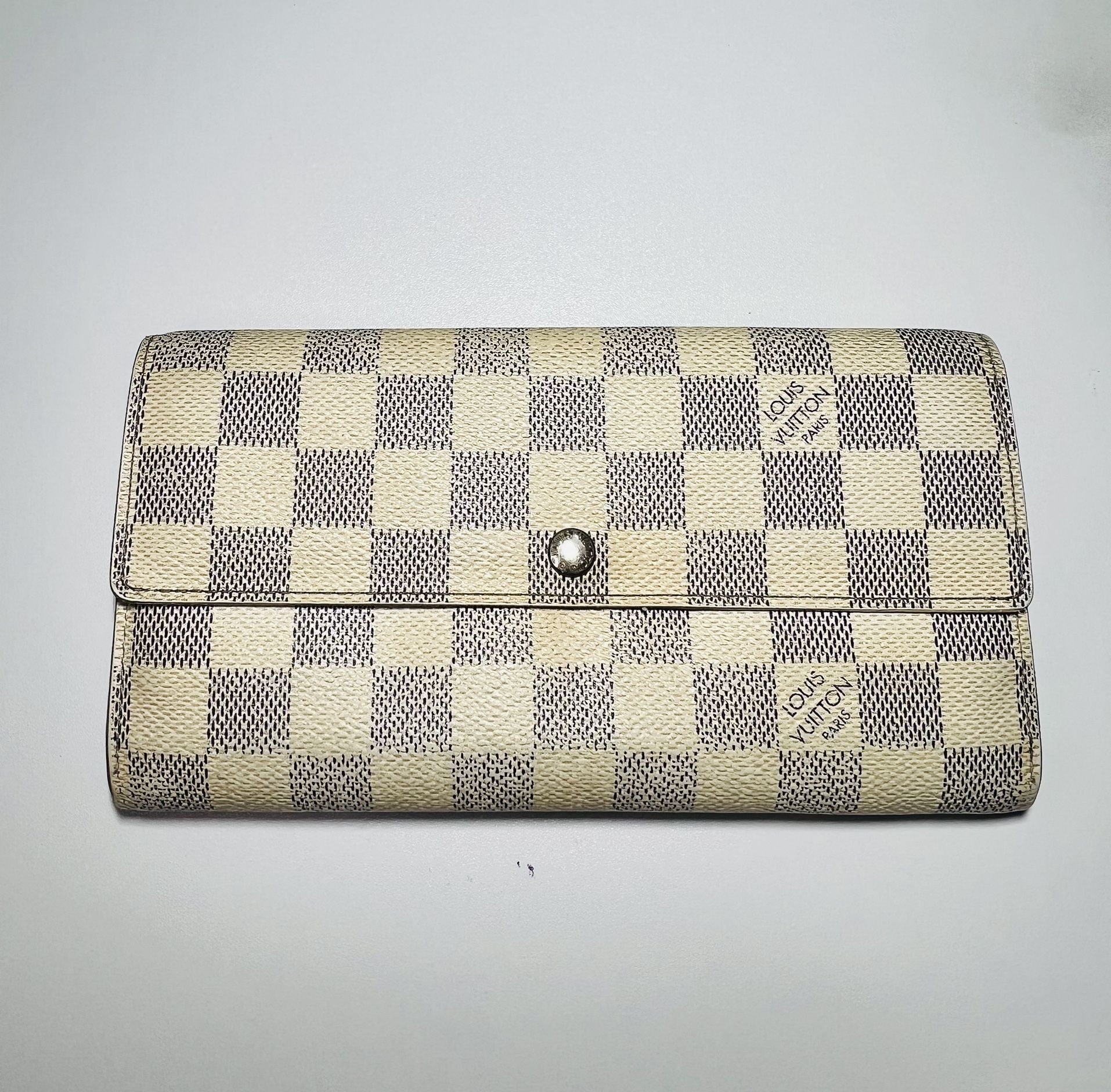 Louis Vuitton Damier Azur Sarah Long Wallet