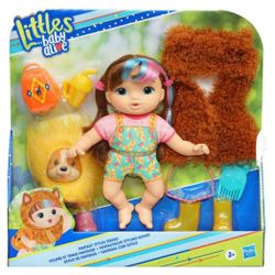 Littles by Baby Alive, Fantasy Styles Squad Doll, Little Harlyn Safari Acces