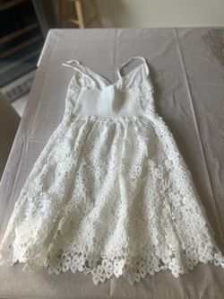 White Lace Dress