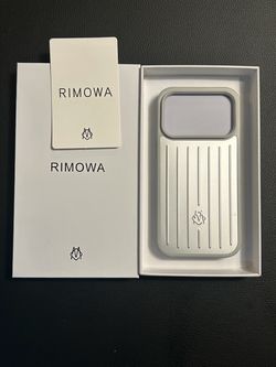 RIMOWA iPhone 17 PRO Aluminum Silver Case