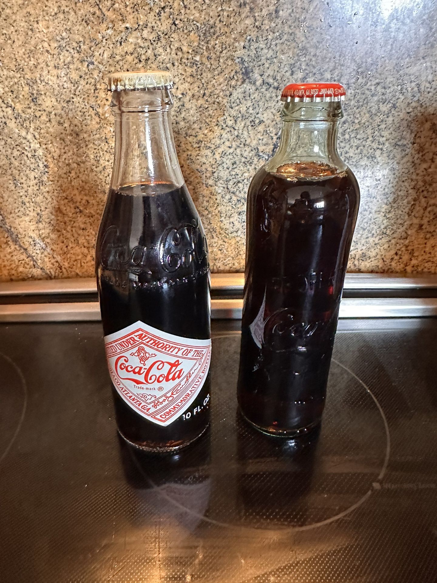 COCA COLA ANTIQUE BOTTLES 1976
