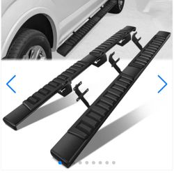 Side Running Boards step bars 2015-2024 Ford F150 F250-F-450 Super Duty Super Crew Cab