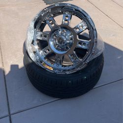 Rines Con Llantas rines 18x9 Nuevo Tenía Un Proyecto Pero No Lo Pude Aser X Emergencia 