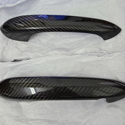 BRAND NEW 2021-2024 BMW G32 G33 G82 M4 430 440 Real Carbon Fiber Door Handle Cover