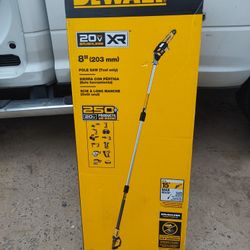 DeWalt 20v Cordless 8"in. Pole Saw.... Tool Only....