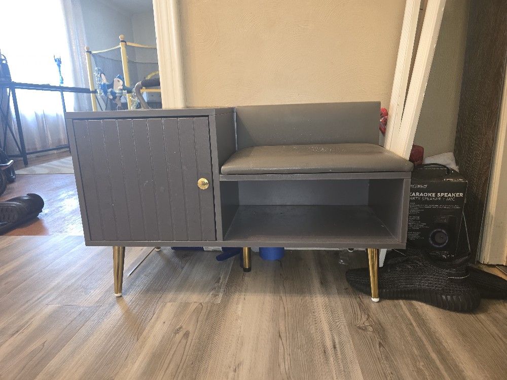 Front Door Seat/shoe Storage