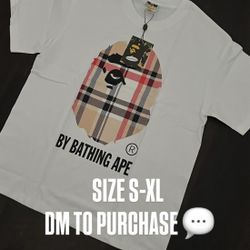 Bape x burberry