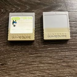 Nintendo GameCube Memory Cards