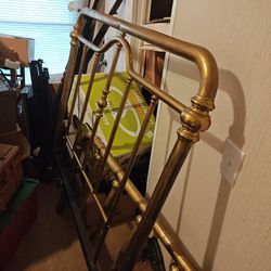 Antique Brass Bed Frame 