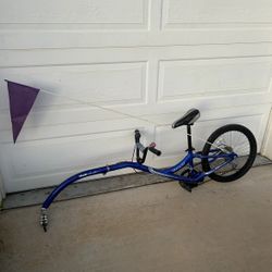 Kids Half-wheeler Trailer Bike 