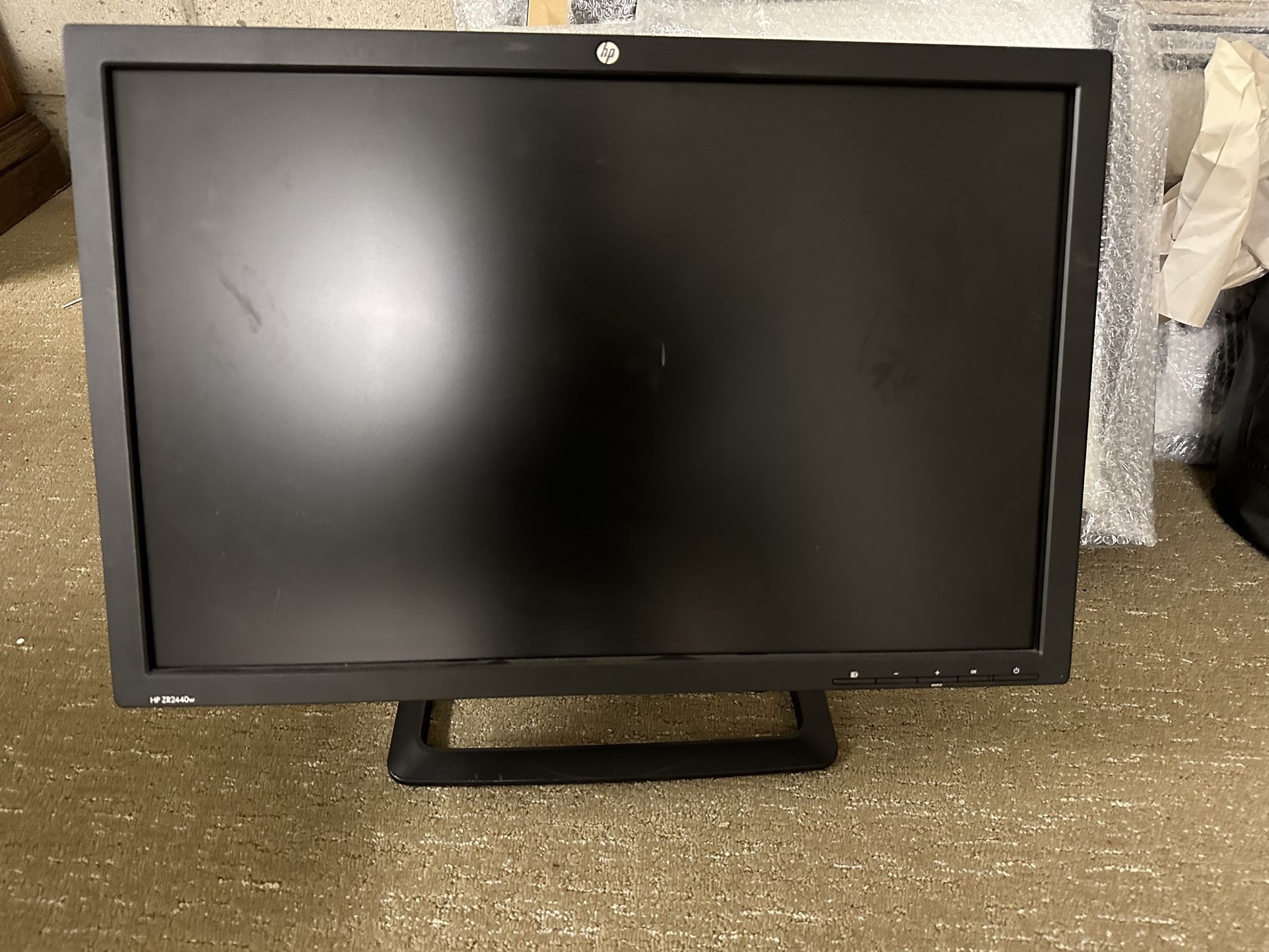 HP Computer Monitors 24 Inch Two Of Them