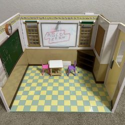 School Dollhouse With Lights And Music (Pet free and Smoke free home)