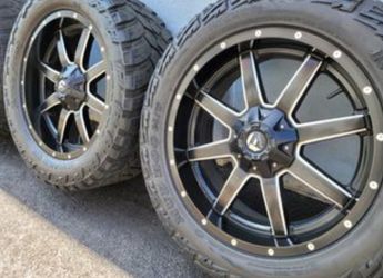 Off Road Rims Titan Wheels Silverado Tundra Ram F-150 Ballistic Pro Comp KMC Method