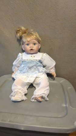 Antique Porcalin Baby Size Doll