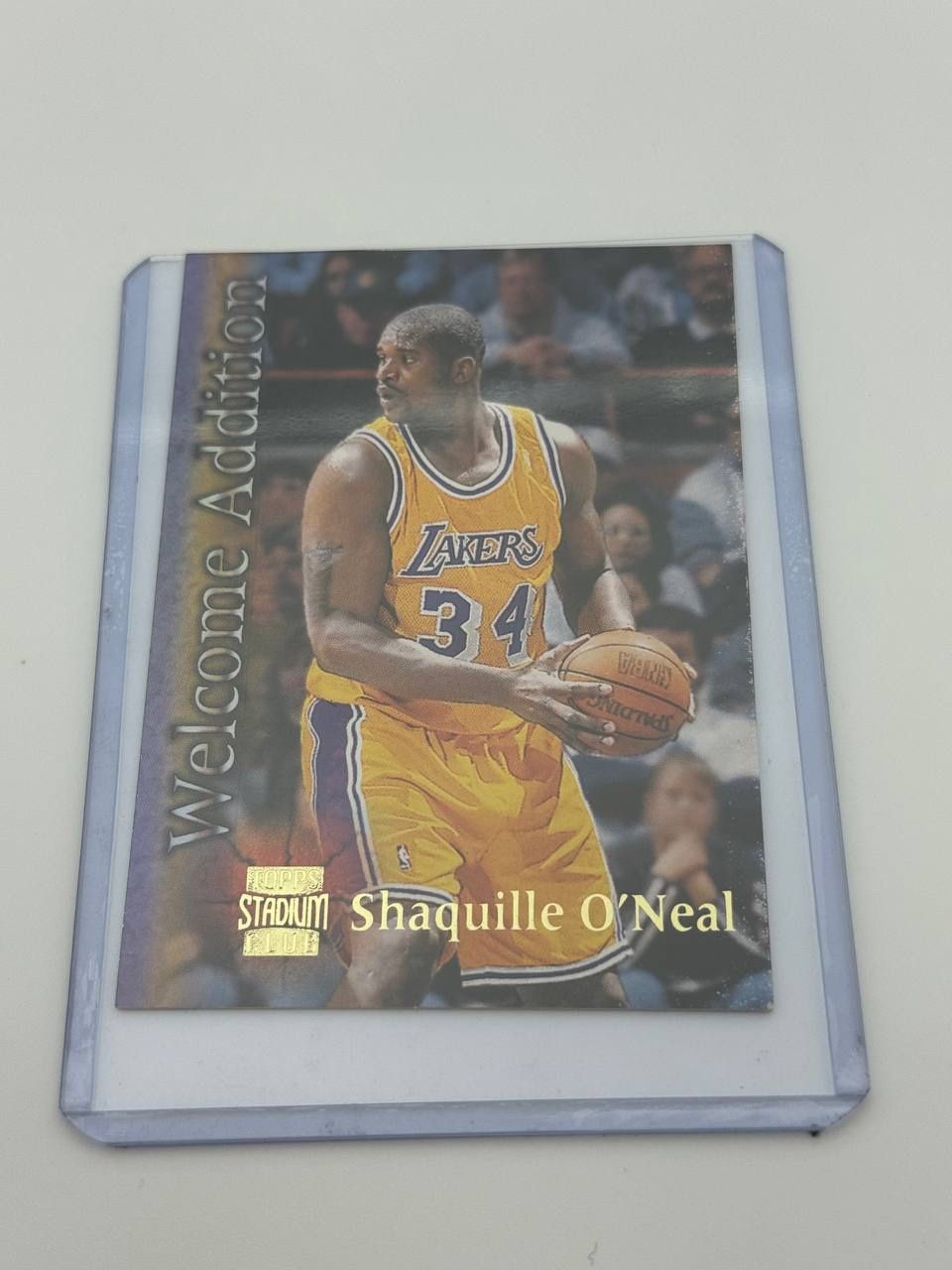 1997-98 Topps Stadium Club #WA-19 Shaquille O'Neal Welcome Addition insert