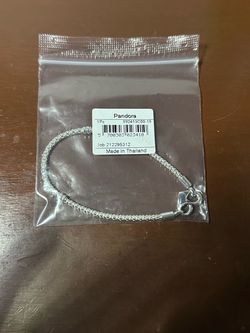 Pandora Moments Studded Chain Bracelet 7.5 Inches