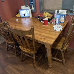 Real Wood kitchen Table 