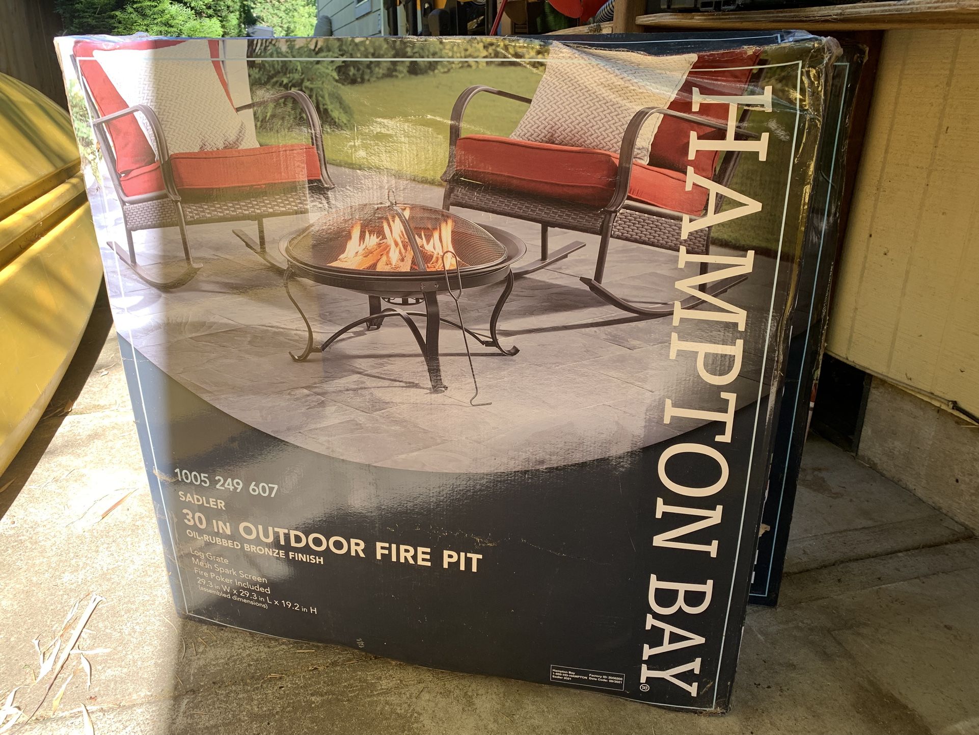 Outdoor 30 inch Firepit