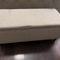 Storage Bench Ottoman 