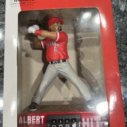 Albert Pujols Countdown to 3000 Hits Action Figure  2018 MLB Angels.  Brand New Never opened 