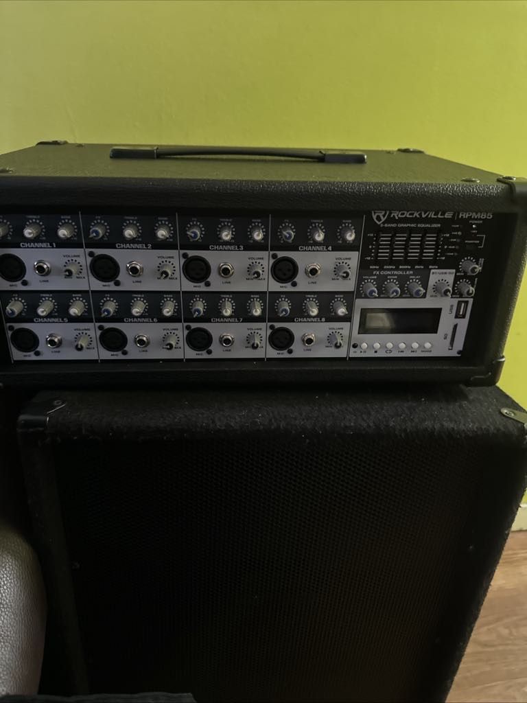 Rockville Mixer Amp 2400 Watts