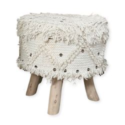 Boho Stool Plus More Boho Decor
