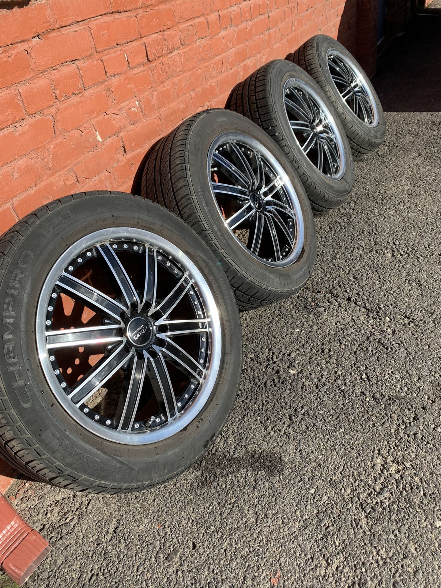 Five lug universal Rims off of a 2002 Monte Carlo 