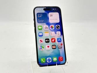 Unlocked Apple iPhone 15 A2846 128GB Black 100%BH