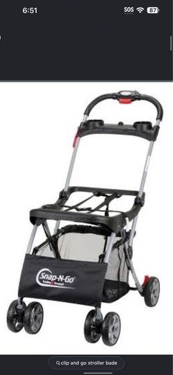 Snap and go stroller