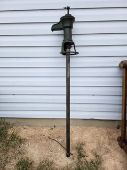 Vintage Cast-Iron Pitcher Pump (Central Supply - Indianapolis, Ind.)