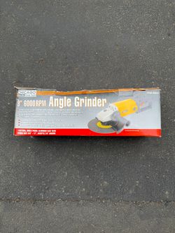 9” 6000RPM Angle Grinder
