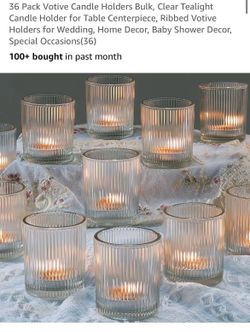 Votive Candle Holders (30)