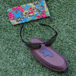 Maui Jim Ho'okipa (MJ-407-02) Sunglasses w/ Original Cases – Polarized VGC Retired 