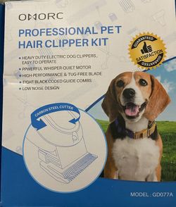 Omorc GD077A Professional Pet Hair Clipper Kit