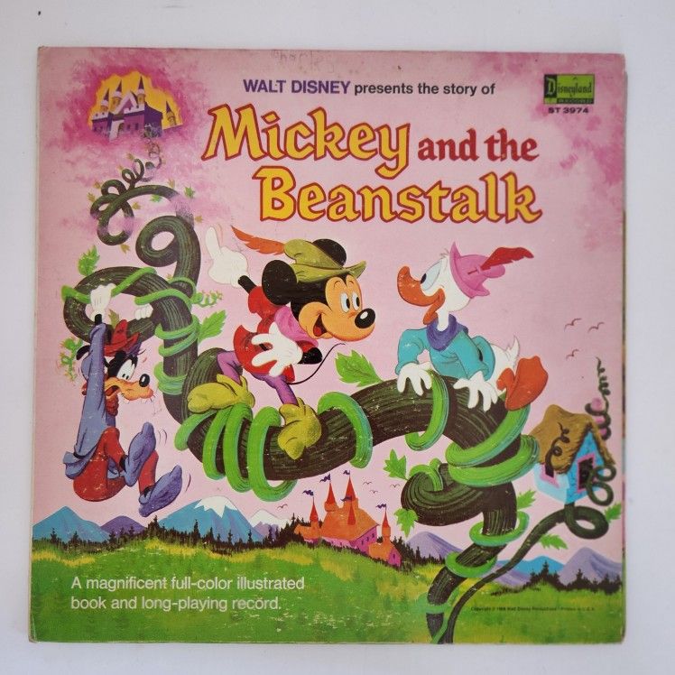1968 DISNEY MICKEY & THE  BEANSTOCK