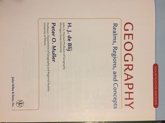 Geography- Realms,Regions and Concepts 14 edition