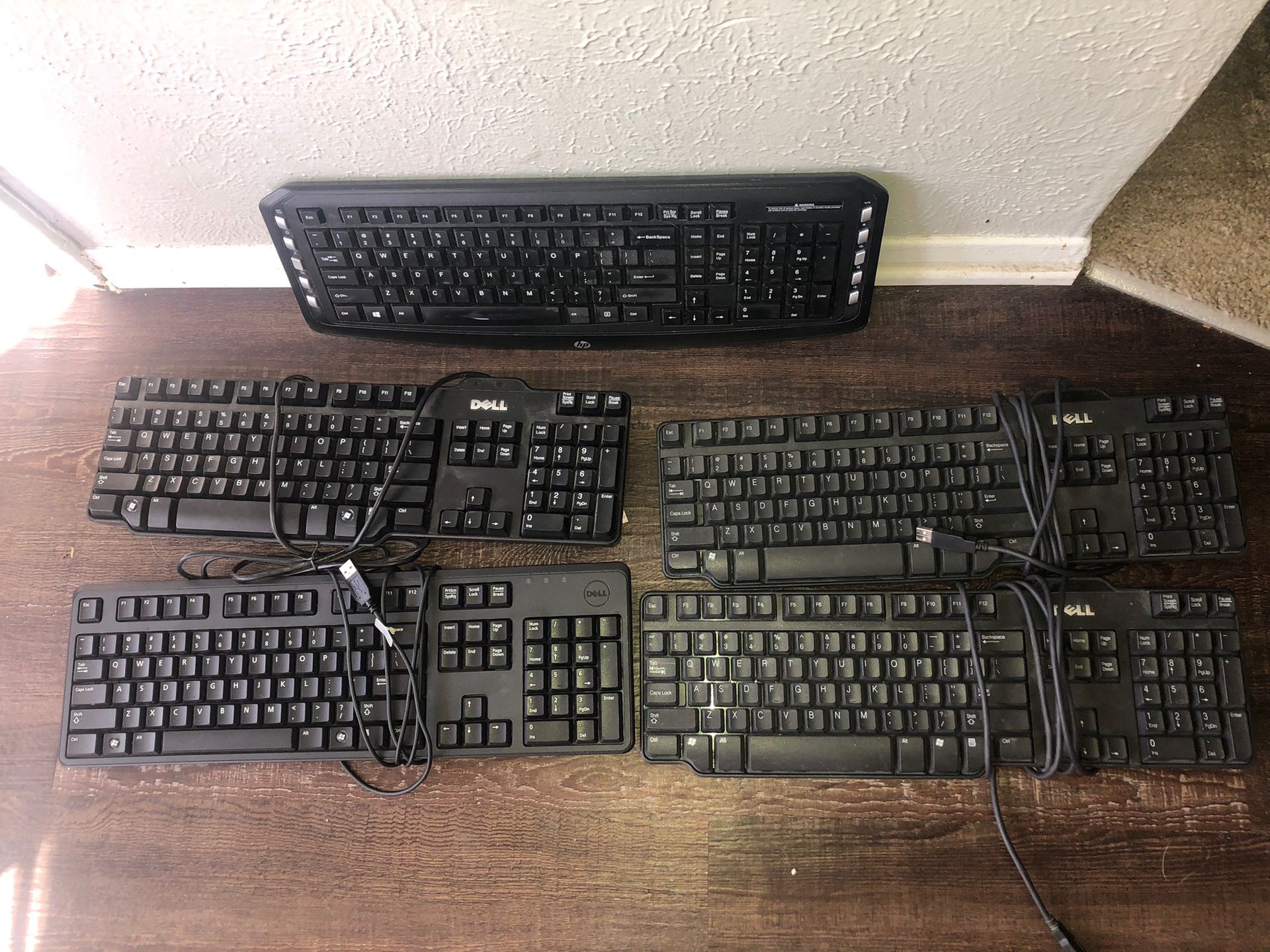 Computer Keyboards For Sale $5 Each