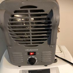 Small Space Heater,  1,500 Watts 