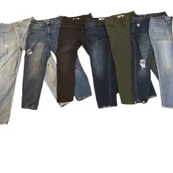 Sz 7 Bundle of 10 NOBO Jeggings Jeans Med Juniors Skinny & Regular Fit Ladies