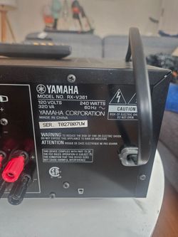 Yamaha receiver