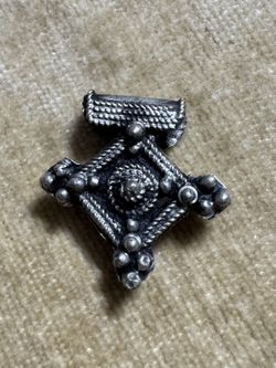 NWOT HANDMADE TUAREG AFRICAN MOROCCAN TRIBAL PENDANT FOR NECKLACE