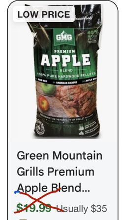 Gmg Apple Wood Bbq Pellets