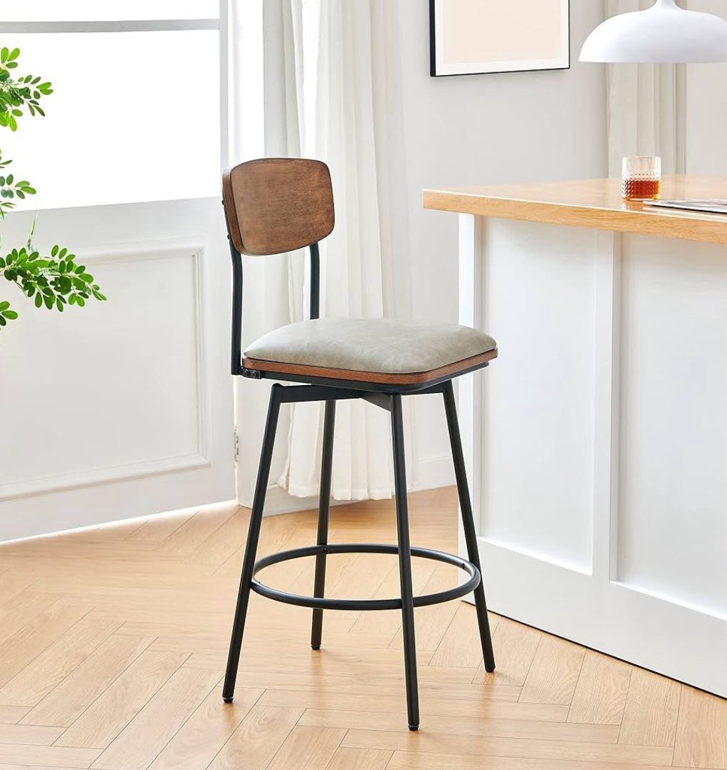 Bar Stools x2 - Counter Height