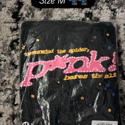 Size Medium Brand New / Spider Hoodie Pink