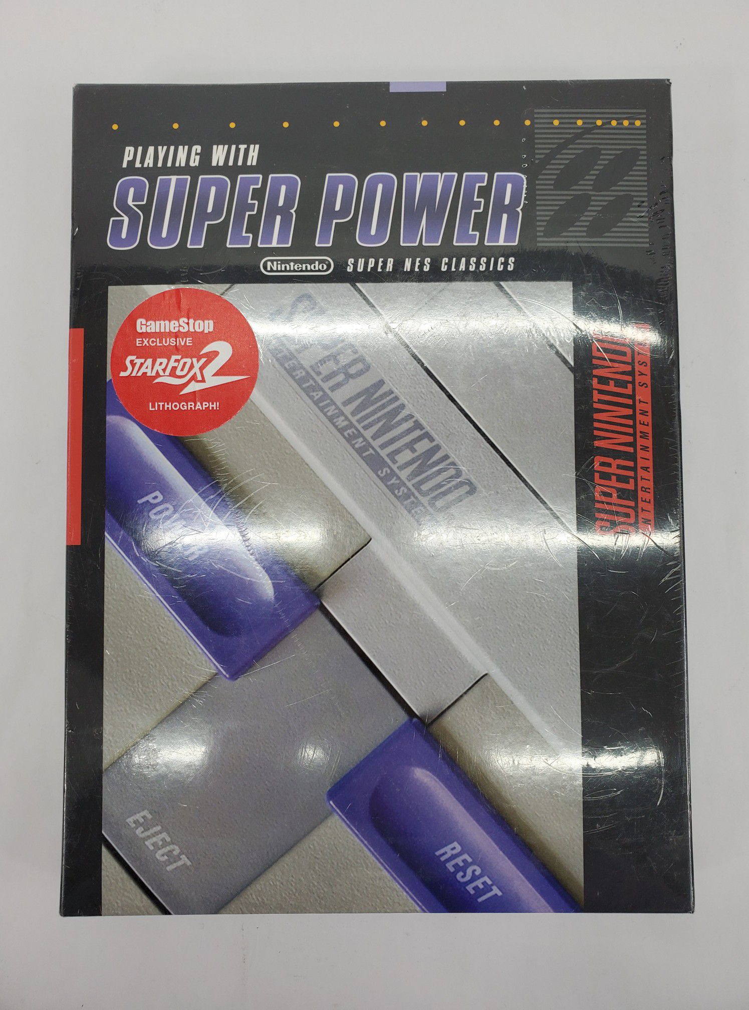 "Playing With Super Power" Nintendo Super NES Classics Prima Book - NEW!