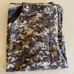 Men’s Carhartt Scrub Top — Digital Camp L