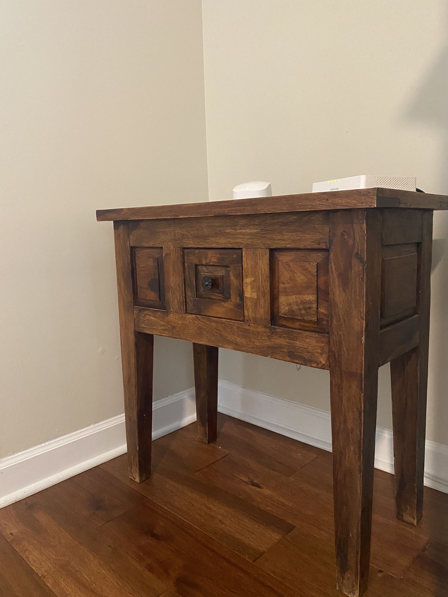 Wooden End Table