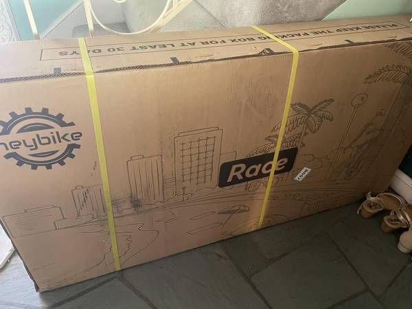 New Heybike Race Max ebike 500W Motor, 22mph, Max 600WH, 7-Speed