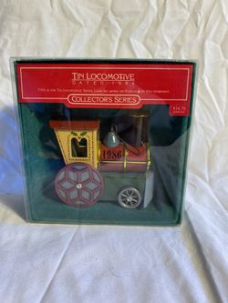 Hallmark Tin Locomotive - 1986 - #5 in Series.